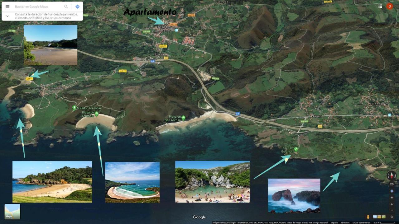 Apartamento Playa De Toranda Posada De Llanes Dış mekan fotoğraf