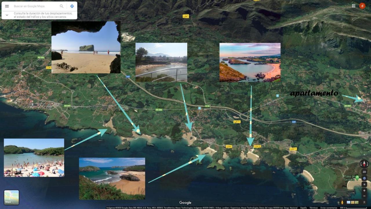 Apartamento Playa De Toranda Posada De Llanes Dış mekan fotoğraf